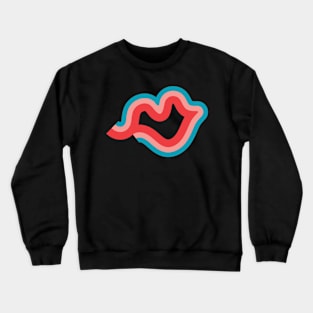 Big clown kiss Crewneck Sweatshirt